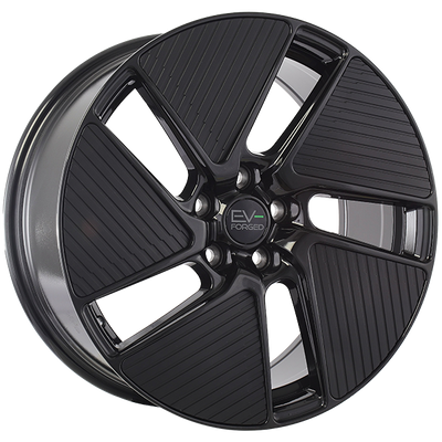 EV Forged - EV2 - Black - Gloss Black - 19" x 7.5", 50 Offset, 5x114.3 (Bolt pattern), 67.1mm HUB
