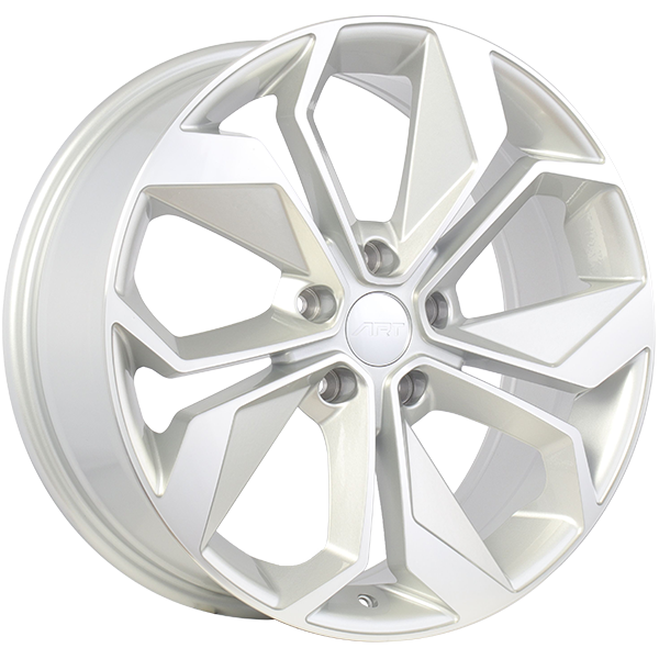 Art Replica Wheels - REPLICA 309 - Silver - Silver - Machined Face - 18" x 7.5", 40 Offset, 5x114.3 (Bolt pattern), 67.1mm HUB