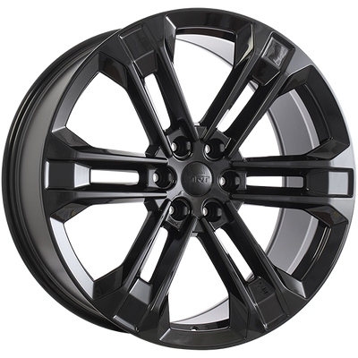 Art Replica Wheels - REPLICA 376 - Black - Gloss Black - 20" x 9", 35 Offset, 6x132 (Bolt pattern), 74.5mm HUB