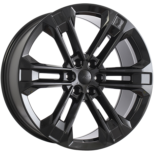 Art Replica Wheels - REPLICA 376 - Black - Gloss Black - 21" x 9", 50 Offset, 6x120 (Bolt pattern), 67.1mm HUB