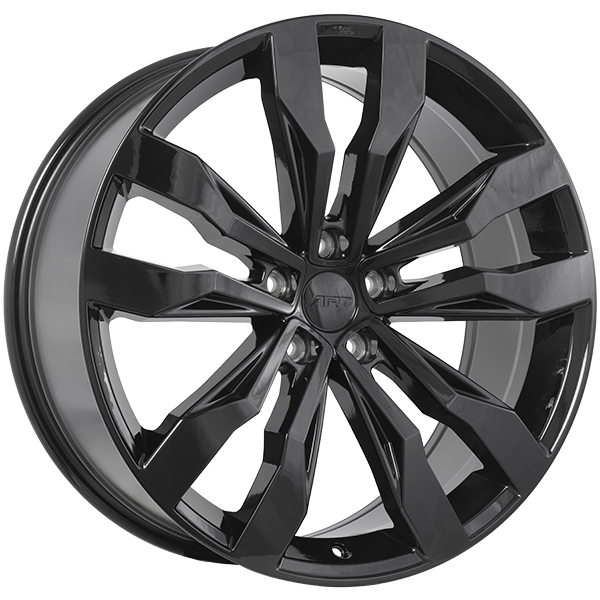 Art Replica Wheels - REPLICA 377 - Black - Gloss Black - 20" x 8.5", 35 Offset, 5x112 (Bolt pattern), 57.1mm HUB