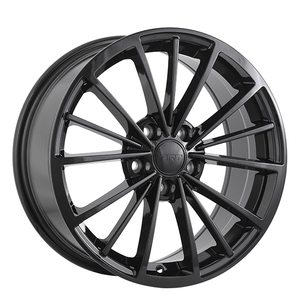 Art Replica Wheels - REPLICA 378 - Black - Gloss Black - 17" x 7.5", 45 Offset, 5x112 (Bolt pattern), 57.1mm HUB