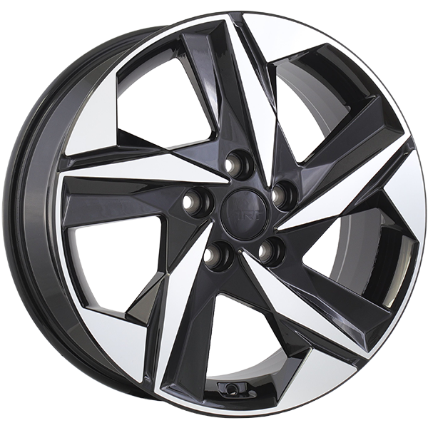 Art Replica Wheels - REPLICA 393 - Black - Gloss Black - Machined Face - 17" x 7", 45 Offset, 5x114.3 (Bolt pattern), 67.1mm HUB