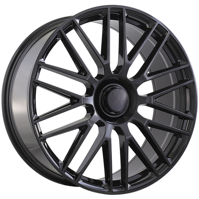 Art Replica Wheels - REPLICA 398 - Black - Gloss Black - 22" x 11.5", 47 Offset, 5x112 (Bolt pattern), 66.6mm HUB