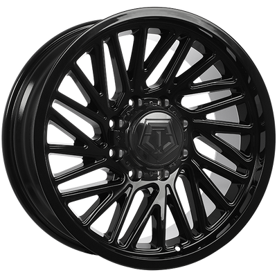 TIS Wheels - 553B - Black - Gloss Black - 22" x 10", 10 Offset, 8x170 (Bolt pattern), 125.2mm HUB