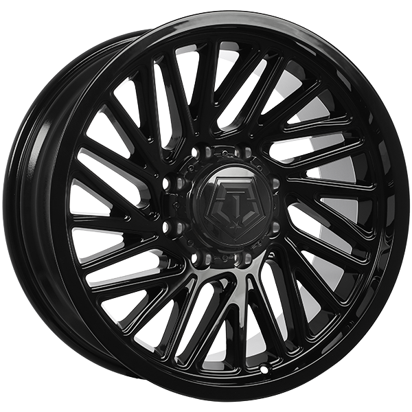 TIS Wheels - 553B - Black - Gloss Black - 22" x 10", 10 Offset, 8x170 (Bolt pattern), 125.2mm HUB