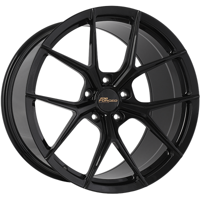 720 Form - FX1 - Black - Gloss Black - 21" x 12", 62 Offset, 5x130 (Bolt pattern), 71.6mm HUB