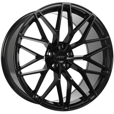 Art Replica Wheels - REPLICA 312 - Black - Gloss Black - 20" x 9", 26 Offset, 5x112 (Bolt pattern), 66.5mm HUB