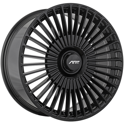 Art Replica Wheels - REPLICA 401 - Black - Gloss Black - 20" x 8.5", 35 Offset, 5x112 (Bolt pattern), 66.6mm HUB