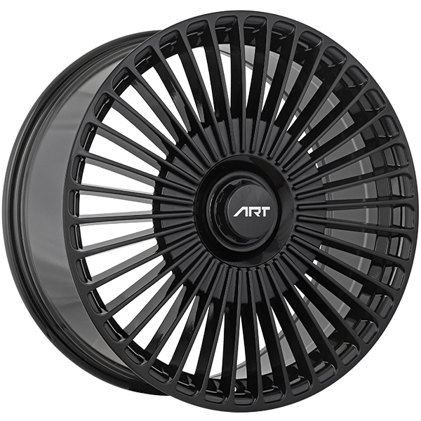 Art Replica Wheels - REPLICA 401 - Black - Gloss Black - 20" x 8.5", 35 Offset, 5x112 (Bolt pattern), 66.6mm HUB