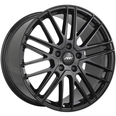 Art Replica Wheels - REPLICA 406 - Black - Gloss Black - 21" x 9.5", 60 Offset, 5x130 (Bolt pattern), 71.6mm HUB
