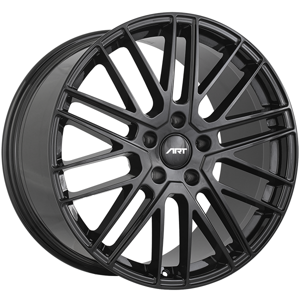 Art Replica Wheels - REPLICA 406 - Black - Gloss Black - 21" x 9.5", 60 Offset, 5x130 (Bolt pattern), 71.6mm HUB