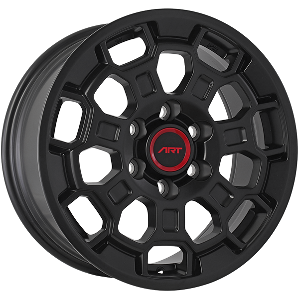 Art Replica Wheels - REPLICA 407 - Black - Satin Black - 18" x 8.5", 45 Offset, 6x139.7 (Bolt pattern), 95.1mm HUB