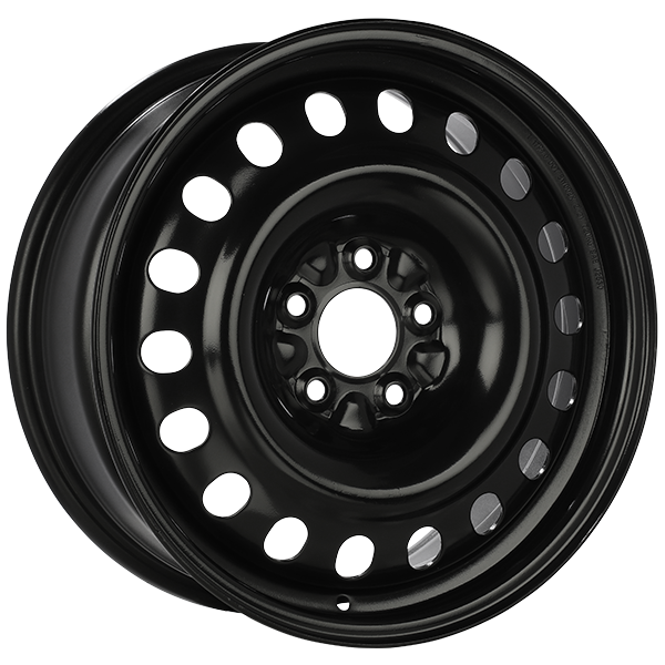 RNB - STEEL WHEEL - Black - Black Armour Coat - 19" x 7.5", 45 Offset, 5x112 (Bolt pattern), 57.1mm HUB