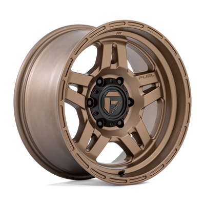 Fuel - D800 OXIDE - Bronze - MATTE BRONZE - 17" x 8.5", 1 Offset, 6x139.7 (Bolt Pattern), 106.1mm HUB