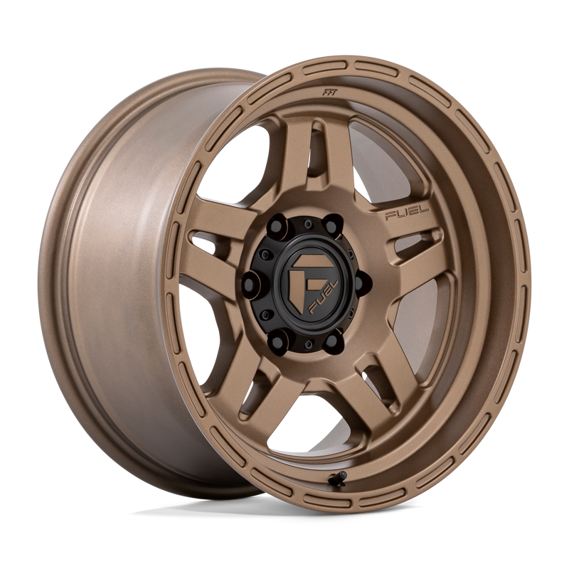Fuel - D800 OXIDE - Bronze - MATTE BRONZE - 17" x 8.5", 1 Offset, 6x139.7 (Bolt Pattern), 106.1mm HUB