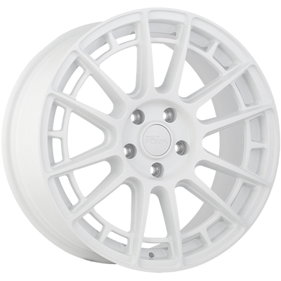 720 Form - CIRCUIT-X - White - Satin White - 16" x 7", 35 Offset, 5x114.3 (Bolt pattern), 67.10mm HUB