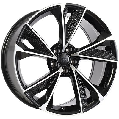 Art Replica Wheels - REPLICA 231 - Black - Gloss Black - Machined Face - 18" x 8", 35 Offset, 5x112 (Bolt pattern), 66.50mm HUB