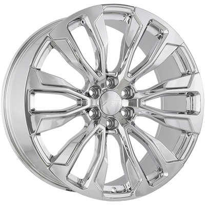Art Replica Wheels - REPLICA 271 - Chrome - 20" x 9", 27 Offset, 6x139.7 (Bolt pattern), 77.80mm HUB