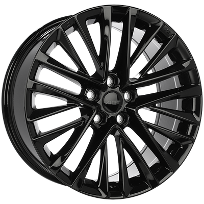 Art Replica Wheels - REPLICA 300 - Black - Gloss Black - 19" x 8.5", 35 Offset, 5x114.3 (Bolt pattern), 60.10mm HUB