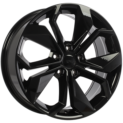 Art Replica Wheels - REPLICA 309 - Black - Gloss Black - 16" x 6.5", 45 Offset, 4x100 (Bolt pattern), 60.10mm HUB