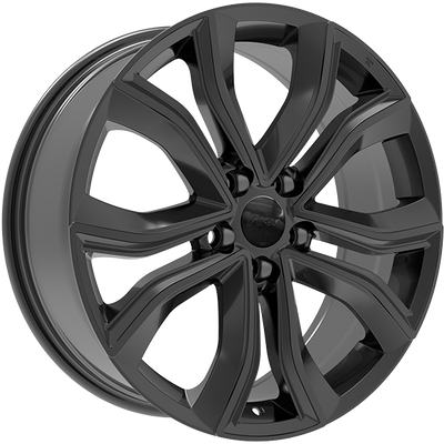 Art Replica Wheels - REPLICA 411 - Black - Gloss Black - 19" x 7.5", 40 Offset, 5x114.3 (Bolt pattern), 64.10mm HUB
