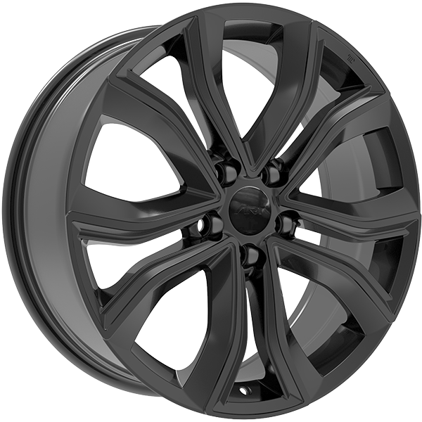 Art Replica Wheels - REPLICA 411 - Black - Gloss Black - 19" x 7.5", 40 Offset, 5x114.3 (Bolt pattern), 64.10mm HUB