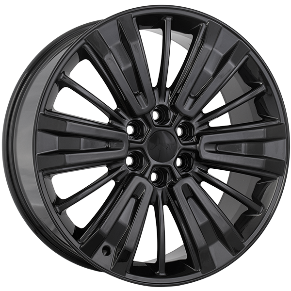Art Replica Wheels - REPLICA 416 - Black - Gloss Black - 22" x 8.5", 40 Offset, 6x135 (Bolt pattern), 87.10mm HUB