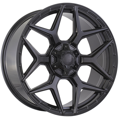 Ruffino HARD - XPLORER - Black - Gloss Black - 20" x 10", -19 Offset, 6x135/139.7 (Bolt pattern), 106.10mm HUB