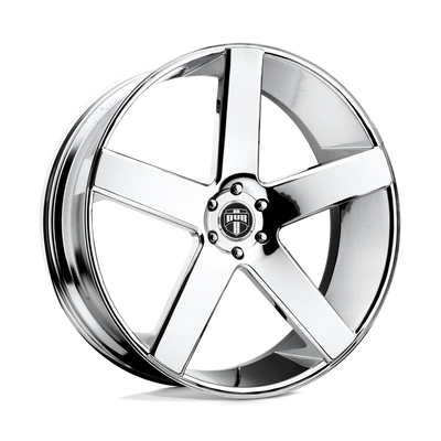 DUB - S115 BALLER - Polished - CHROME PLATED - 22" x 9.5", 31 Offset, 6x139.7 (Bolt Pattern), 78.1mm HUB