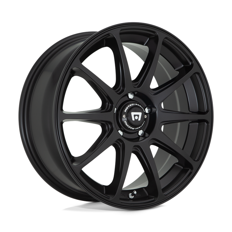 Motegi - MR127 CS10 - Black - SATIN BLACK - 17" x 8", 38 Offset, 5x114.3 (Bolt Pattern), 72.6mm HUB