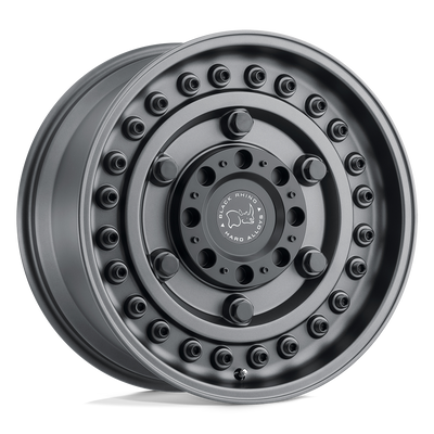 Black Rhino - ARMORY - Black - GUN BLACK - 16" x 8", -10 Offset, 5x114.3/127 (Bolt Pattern), 78.1mm HUB