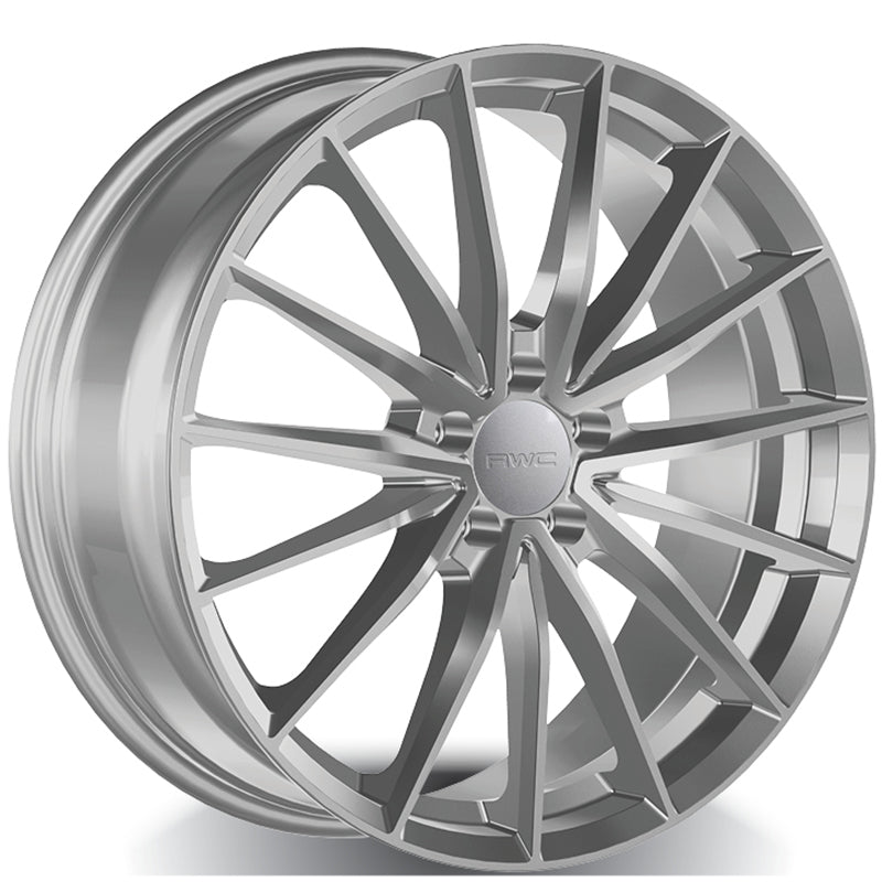 RWC - MB155 - Silver - Satin Silver - 18" x 8", 35 Offset, 5x112 (Bolt pattern), 66.60mm HUB
