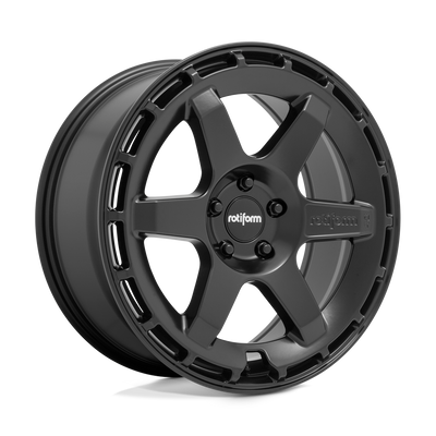 Rotiform - R186 KB1 - Black - MATTE BLACK - 19" x 8.5", 45 Offset, 5x112 (Bolt Pattern), 66.6mm HUB