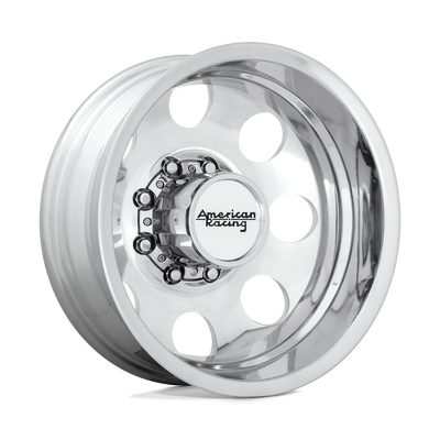American Racing - AR204 BAJA DUALLY - Polished - POLISHED - 17" x 6", -134 Offset, 8x165.1 (Bolt Pattern), 121.5mm HUB