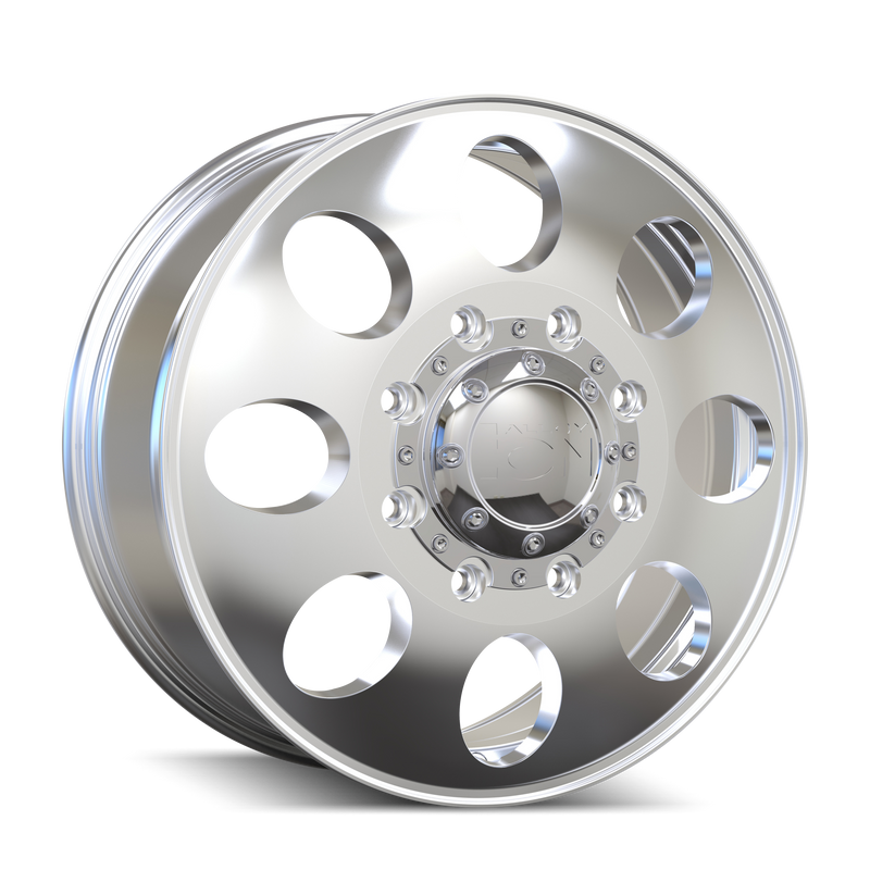 Ion Alloy - 167 - Polished - 20" x 8.25", 115 Offset, 8x165.1 (Bolt pattern), 121.30mm HUB
