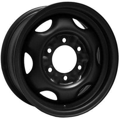 Envy Wheels - NX4 STEEL WHEEL - Black - FLAT BLACK - 15" x 6", 41 Offset, 6x139.7 (Bolt Pattern), 100mm HUB