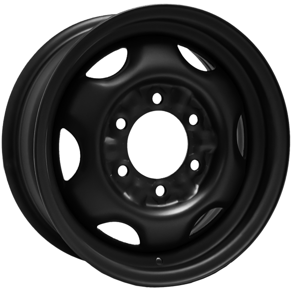 Envy Wheels - NX4 STEEL WHEEL - Black - FLAT BLACK - 15" x 6", 41 Offset, 6x139.7 (Bolt Pattern), 100mm HUB