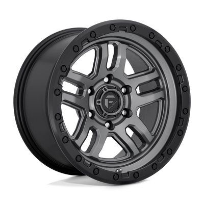 Fuel - D701 AMMO - Gunmetal - MATTE GUN METAL BLACK BEAD RING - 18" x 9", -12 Offset, 6x139.7 (Bolt Pattern), 106.1mm HUB
