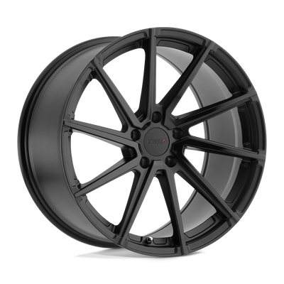 TSW Wheels - WATKINS - Black - DOUBLE BLACK - MATTE BLACK WITH GLOSS BLACK FACE - 20" x 10", 25 Offset, 5x112 (Bolt Pattern), 72.1mm HUB