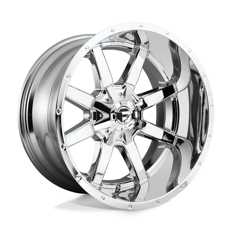 Fuel - D536 MAVERICK - Polished - CHROME PLATED - 17" x 9", 1 Offset, 6x135/139.7 (Bolt Pattern), 106.1mm HUB