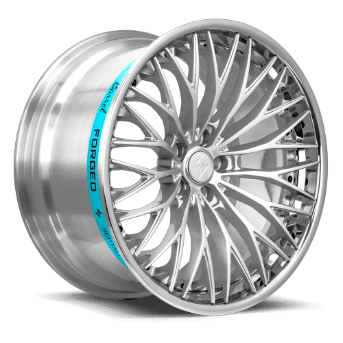 Sentali - SB1 - Polished - Polished Lip / Hyper Silver Centre - 20" x 9", 35 Offset, 5x120 (Bolt pattern), 72.6mm HUB