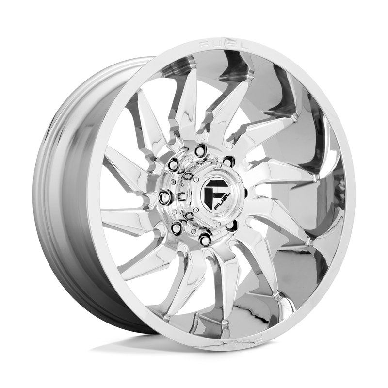 Fuel - D743 SABER - Chrome - CHROME - 20" x 9", 1 Offset, 6x135 (Bolt Pattern), 87.1mm HUB