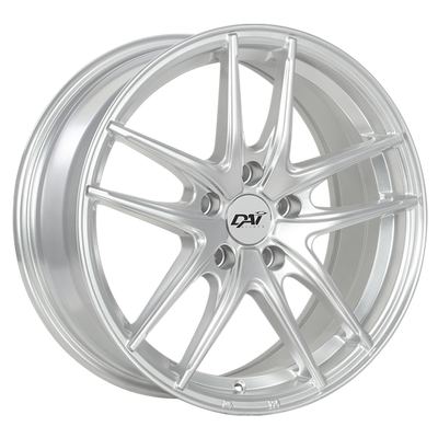 Dai Alloys - Apex - Silver - Silver - 17" x 7.5", 42 Offset, 5x114.3 (Bolt Pattern), 73.1mm HUB