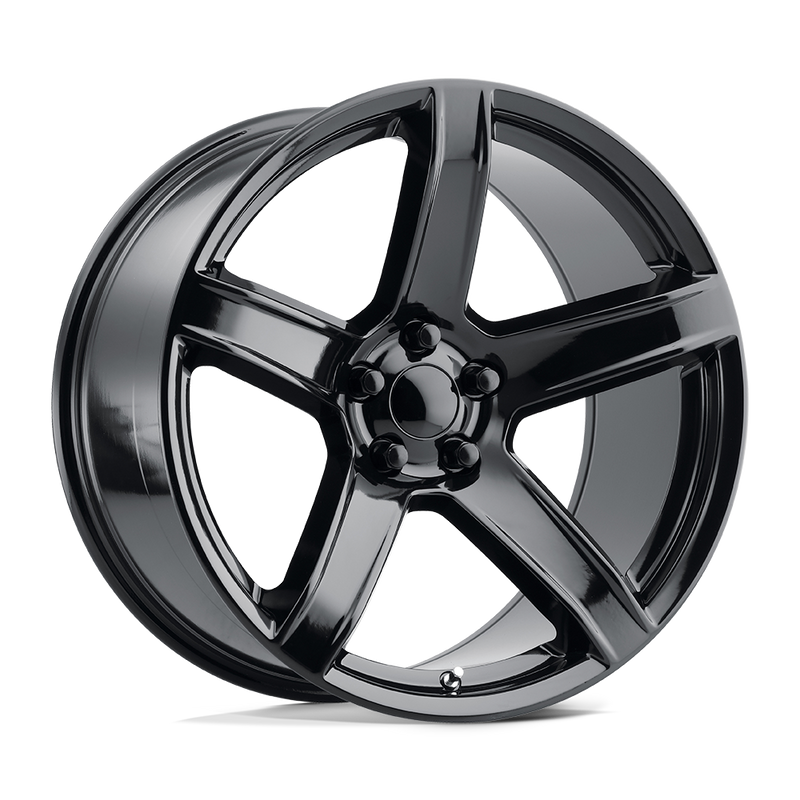 OE Creations - PR209 - Black - GLOSS BLACK - 20" x 10.5", 22 Offset, 5x115 (Bolt Pattern), 71.5mm HUB