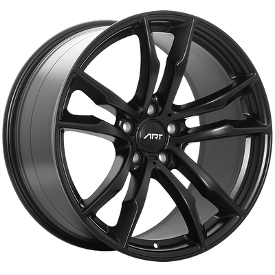 ART - Replica 64 - Black - Satin Black - 20" x 11", 37 Offset, 5x120 (Bolt Pattern), 74.1mm HUB