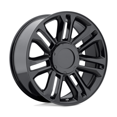 OE Creations - PR132 - Black - GLOSS BLACK - 22" x 9", 31 Offset, 6x139.7 (Bolt Pattern), 78.1mm HUB
