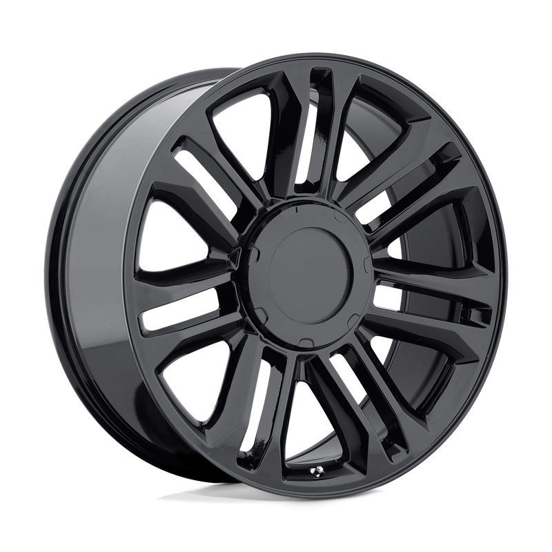 OE Creations - PR132 - Black - GLOSS BLACK - 22" x 9", 31 Offset, 6x139.7 (Bolt Pattern), 78.1mm HUB