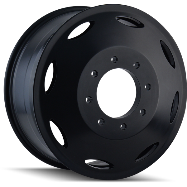 Cali Off-Road - SUMMIT DUALLY - Black - MATTE BLACK - 20" x 8.25", 115 Offset, 8x165.1 (Bolt Pattern), 121.3mm HUB