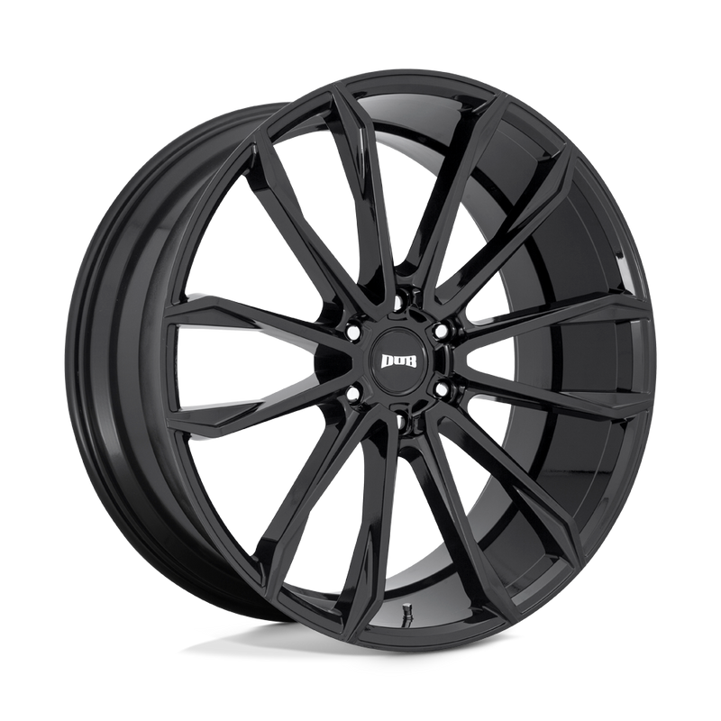DUB - S253 CLOUT - Black - GLOSS BLACK - 24" x 10", 30 Offset, 6x139.7 (Bolt Pattern), 106.1mm HUB